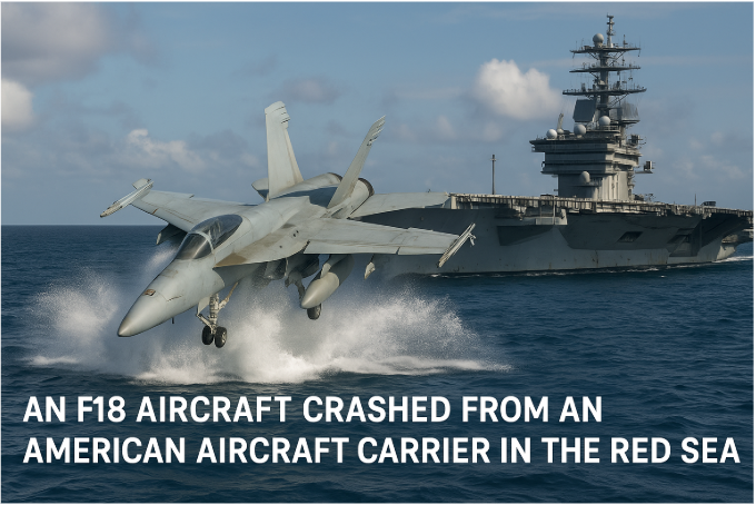 تحطم طائرة F-18 من حاملة طائرات أمريكية في البحر الأحمر: كل ما نعرفه حتى الآن